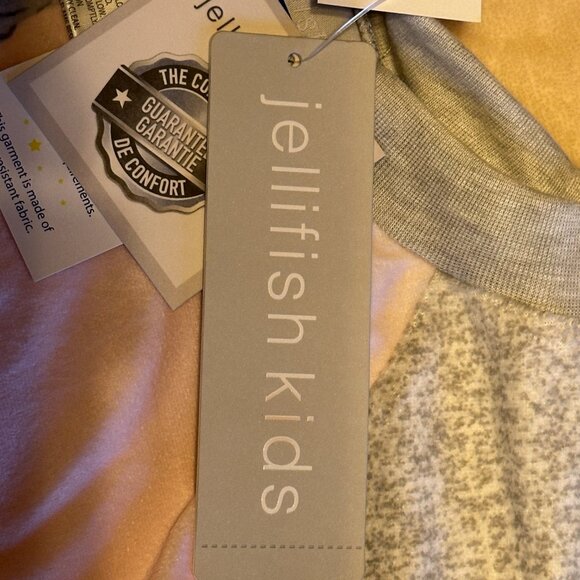 Jellifish Kids Bulldog Pajama Set Girls Large 10/12 2 Piece - Picture 9 of 16